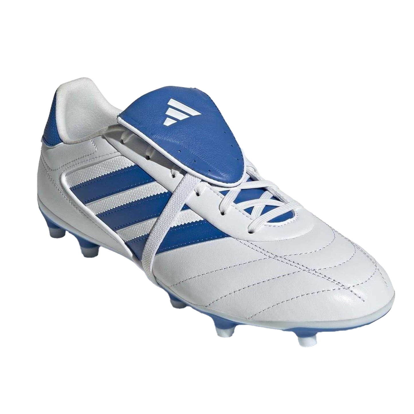White - Pack Shot - Adidas Mens Copa Gloro 2 3 Stripes Leather Firm Ground Football Boots