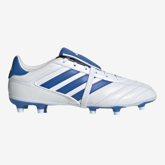 White - Front - Adidas Mens Copa Gloro 2 3 Stripes Leather Firm Ground Football Boots