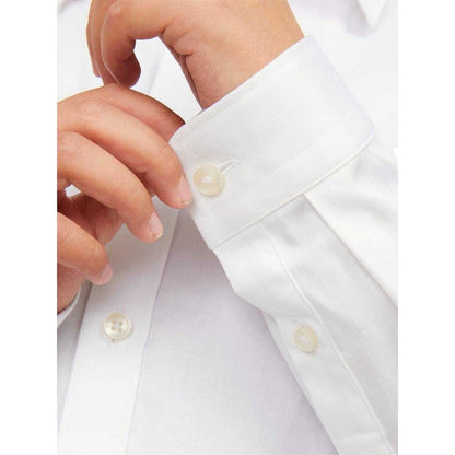 White - Lifestyle - Jack And Jones Boys Parma Long-Sleeved Shirt