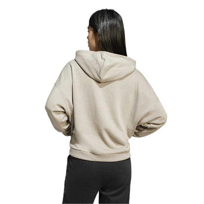 Natural Beige - Back - Adidas Womens-Ladies City Escape Stretch Hoodie