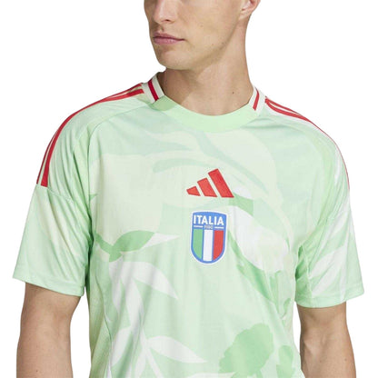 Green - Side - Adidas Mens 2025 Italy Away Jersey