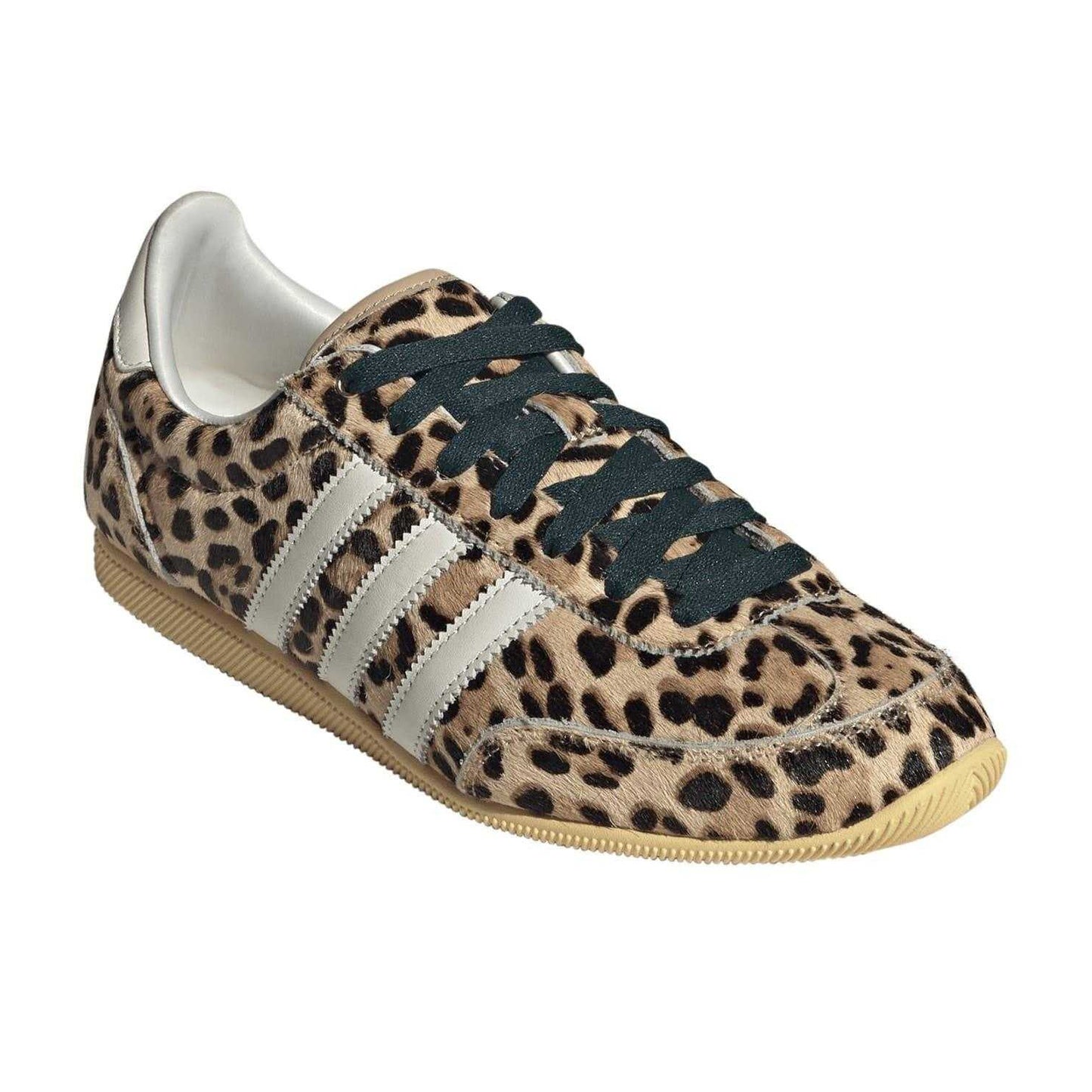 Beige - Front - Adidas Womens-Ladies Japan Leather Trainers
