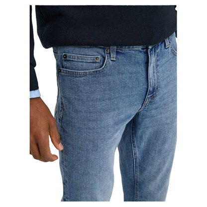 Light Denim Blue - Side - Only and Sons Mens Light Wash Slim Jeans