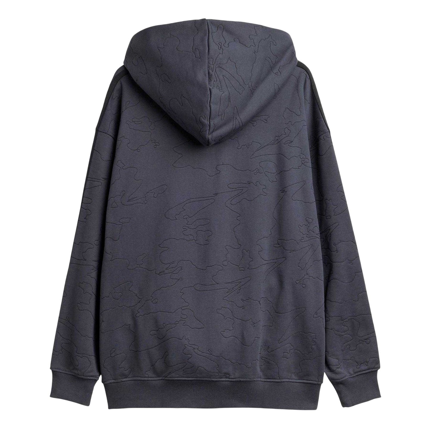Carbon - Back - Adidas Mens Originals 100 Thieves Hoodie