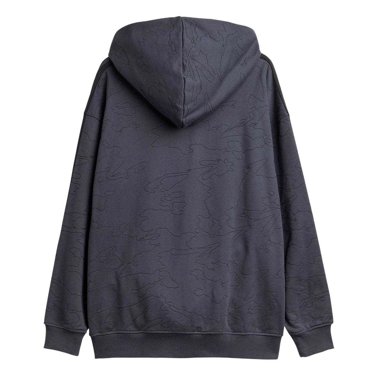 Carbon - Back - Adidas Mens Originals 100 Thieves Hoodie