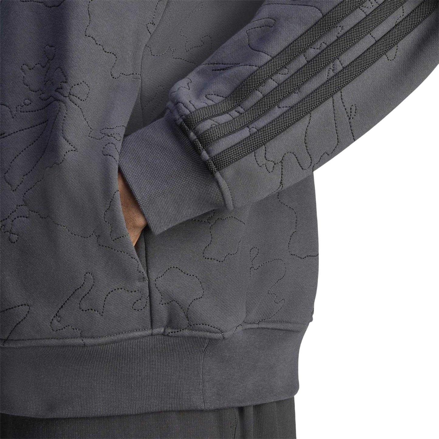 Carbon - Lifestyle - Adidas Mens Originals 100 Thieves Hoodie