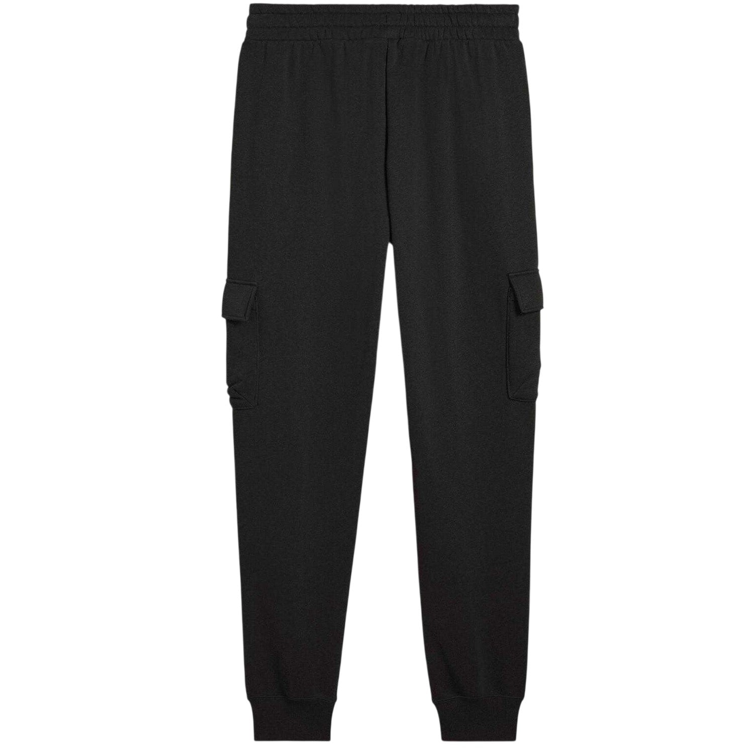 Black - Back - Puma Mens Cotton Logo Sweatpants