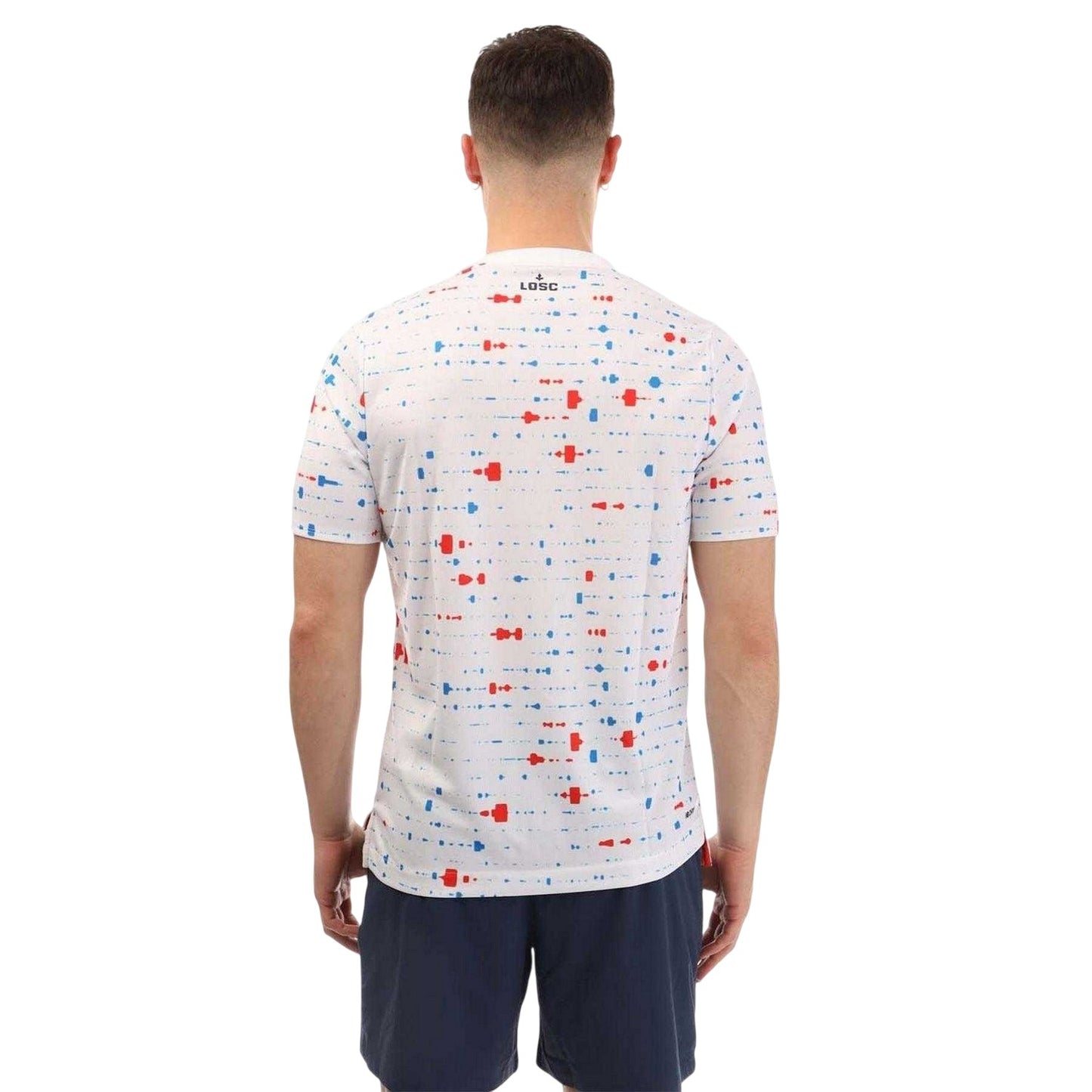 White - Back - New Balance Mens Lille 23-24 Away Jersey