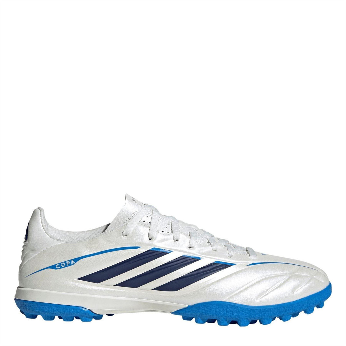 White-Black-Blue - Front - Adidas Mens Copa Club Football Boots