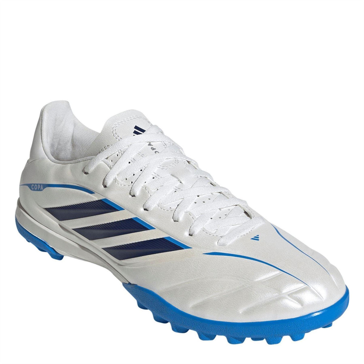 White-Black-Blue - Side - Adidas Mens Copa Club Football Boots