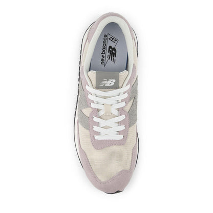 Moonbeam - Back - New Balance Mens 237 Suede Trainers