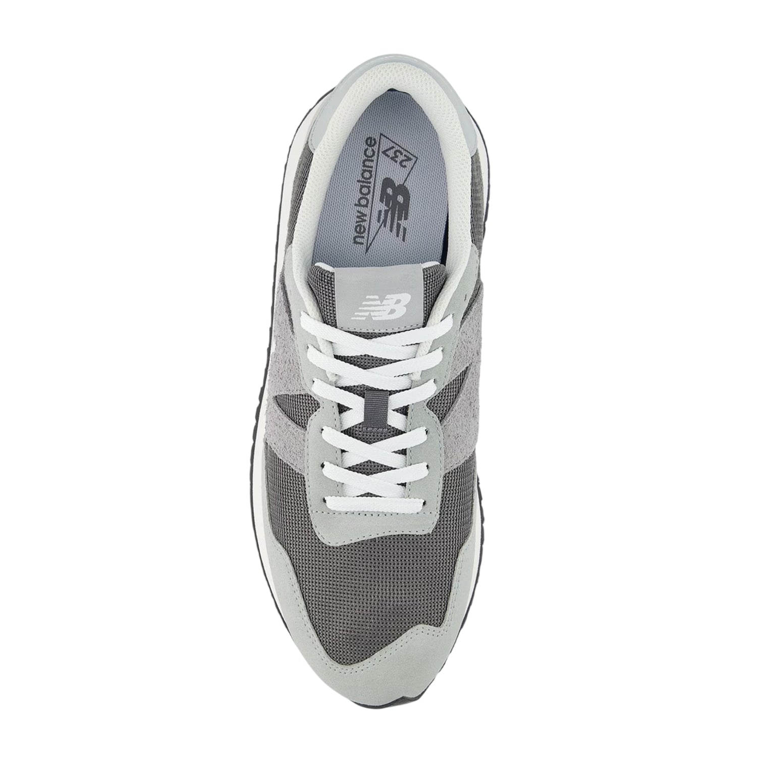 White Castlerock - Side - New Balance Mens 237 Suede Trainers