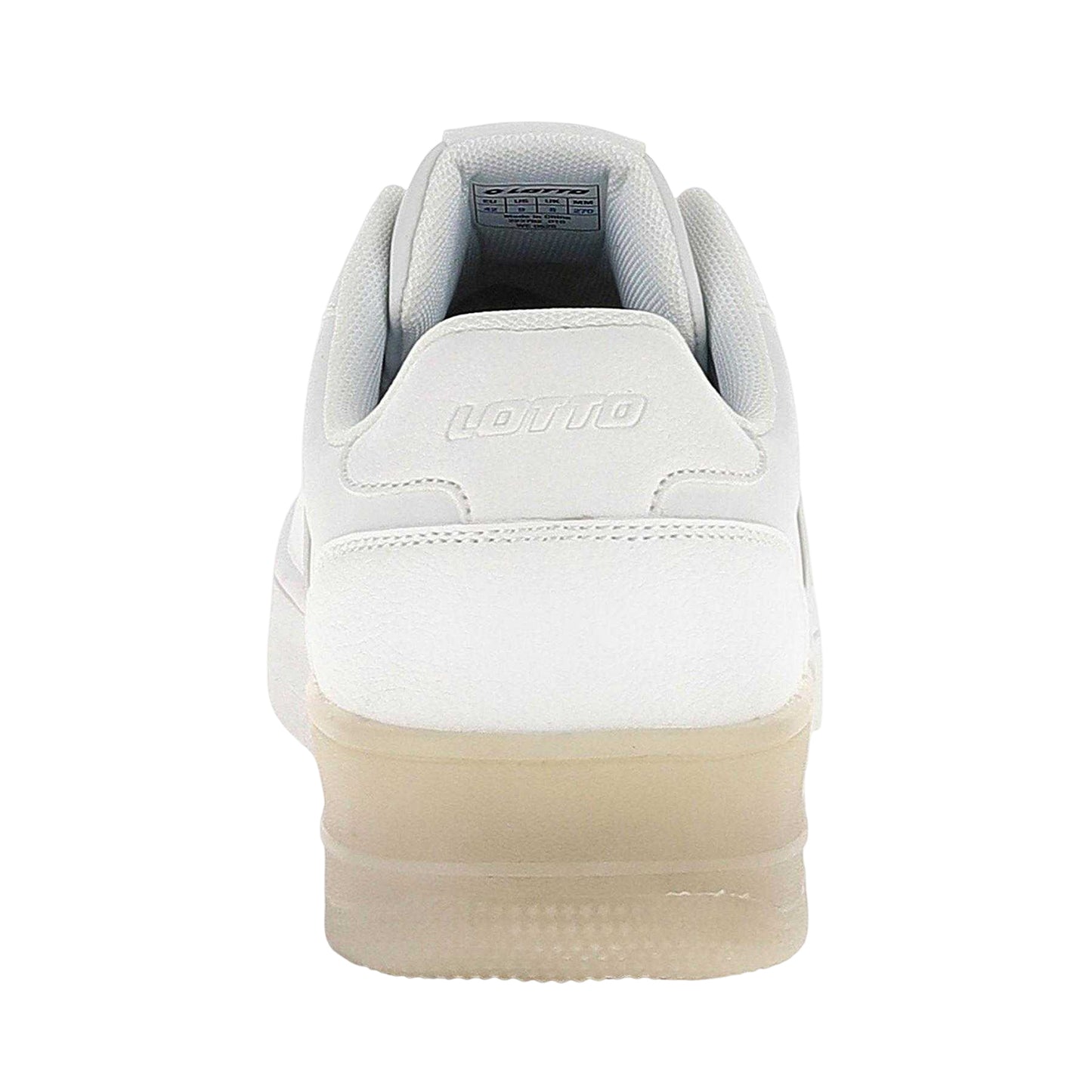 White - Back - Lotto Mens Italia Cavaliers Trainers