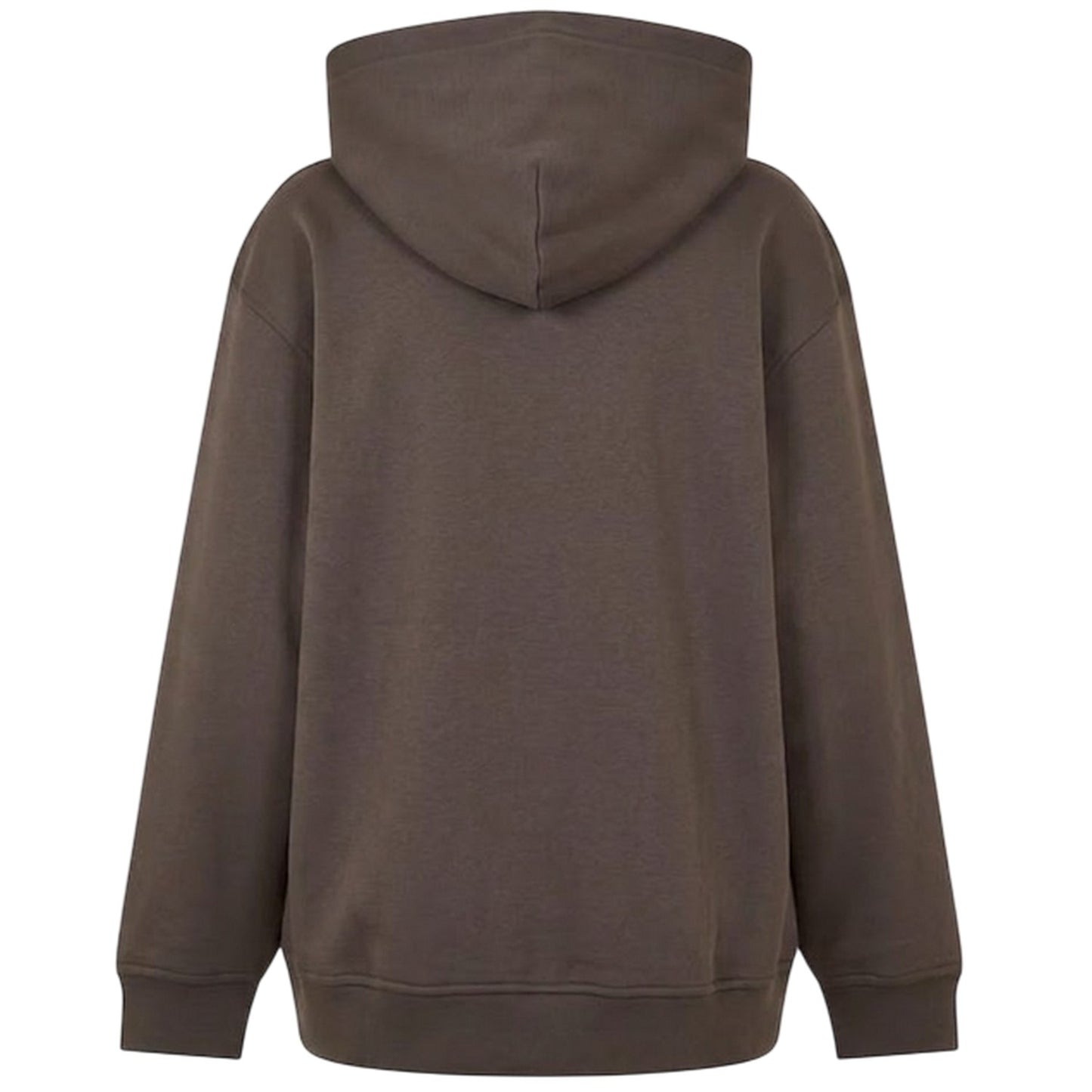 Charcoal - Back - Adidas Womens-Ladies Originals Hoodie
