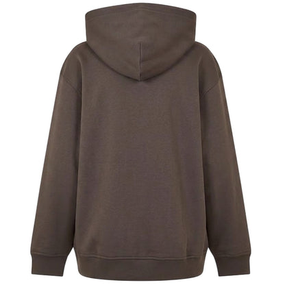 Charcoal - Back - Adidas Womens-Ladies Originals Hoodie