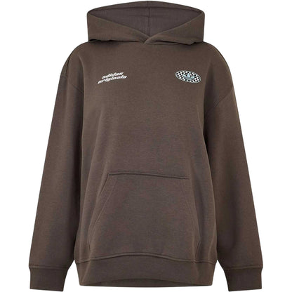 Charcoal - Front - Adidas Womens-Ladies Originals Hoodie
