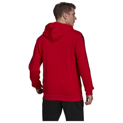 Red - Back - Adidas Mens Full Zip Hoodie