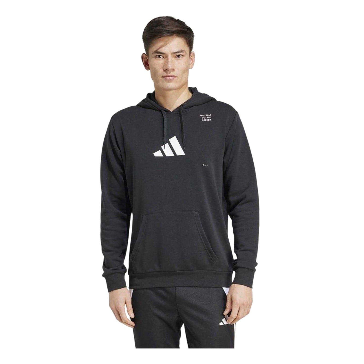 Black - Lifestyle - Adidas Mens Performance Lightweight Hoodie