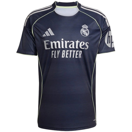 Blue - Front - Adidas Mens 25-26 Real Madrid CF Away Shirt