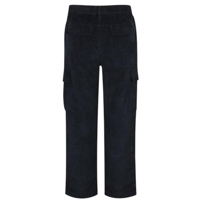 Black - Back - Jack Wills Mens Corduroy Combat Trousers