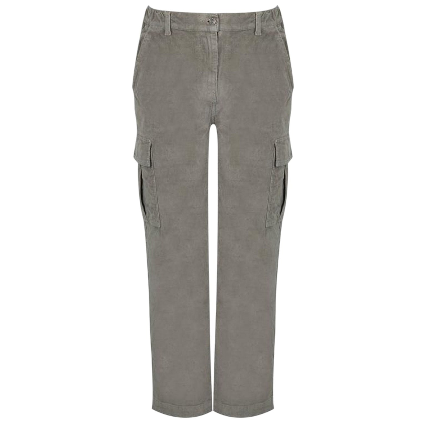 Silver Sage - Front - Jack Wills Mens Corduroy Combat Trousers