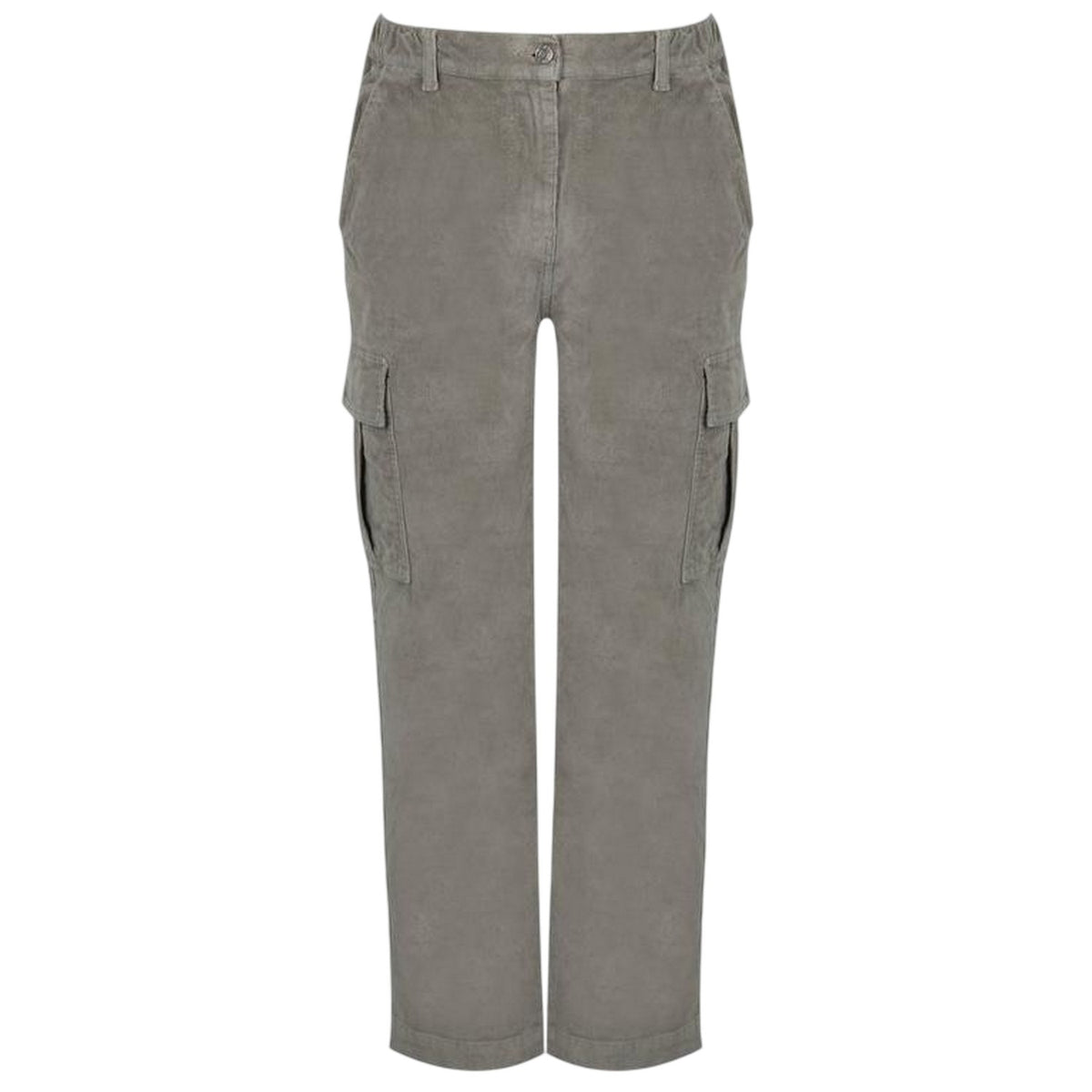 Silver Sage - Front - Jack Wills Mens Corduroy Combat Trousers