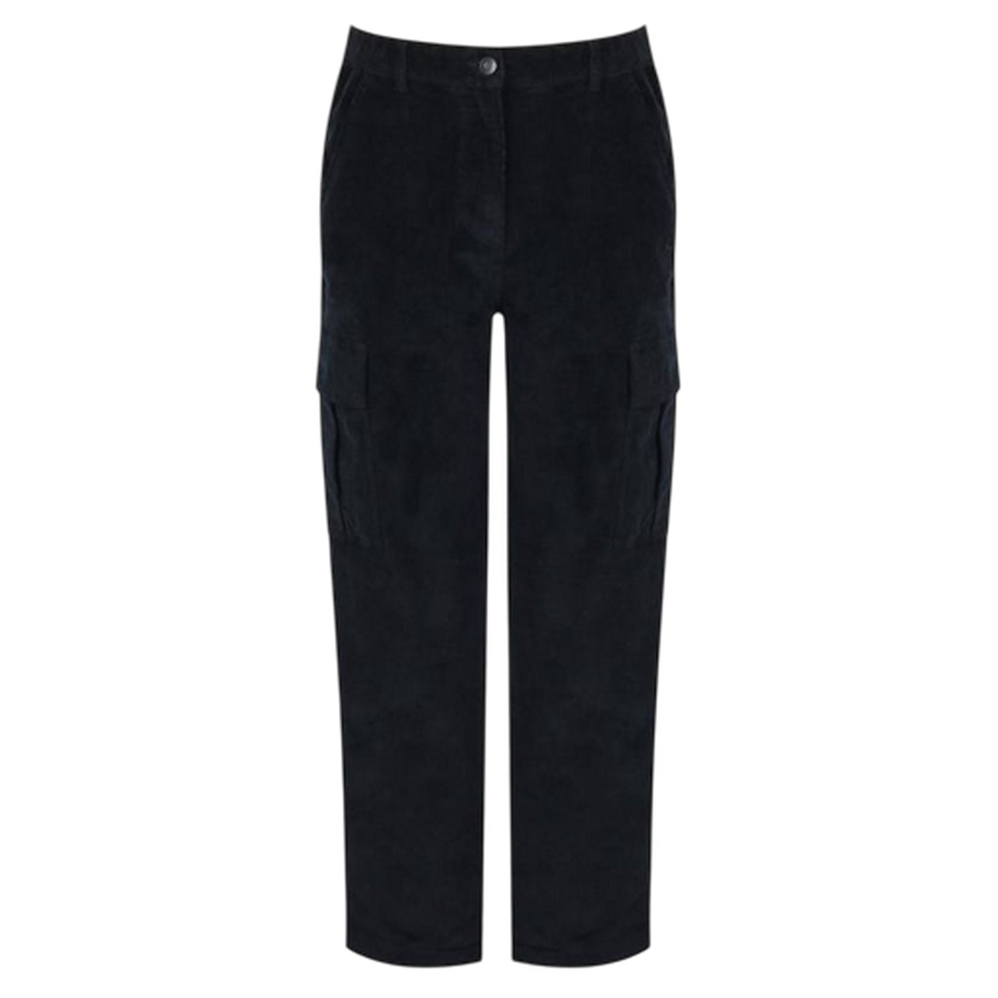 Black - Front - Jack Wills Mens Corduroy Combat Trousers