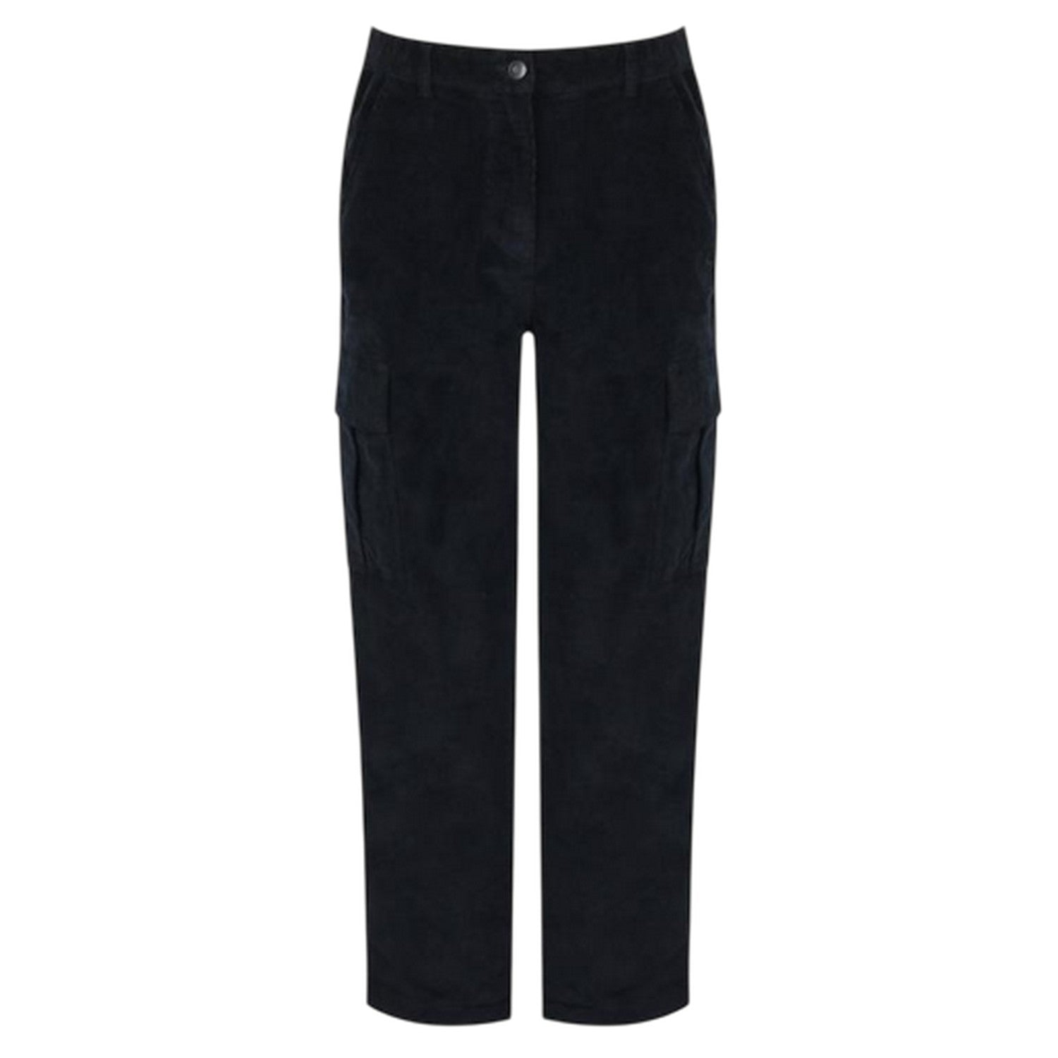 Black - Front - Jack Wills Mens Corduroy Combat Trousers