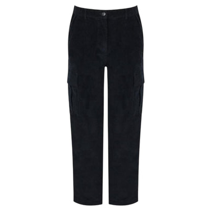 Black - Front - Jack Wills Mens Corduroy Combat Trousers