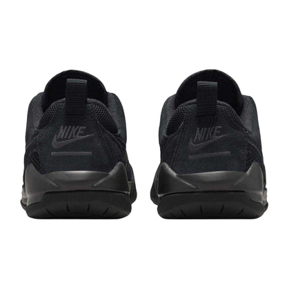 Black-Red - Back - Nike Childrens-Kids Jordan Cmft Era Lace Up Flat Shoes