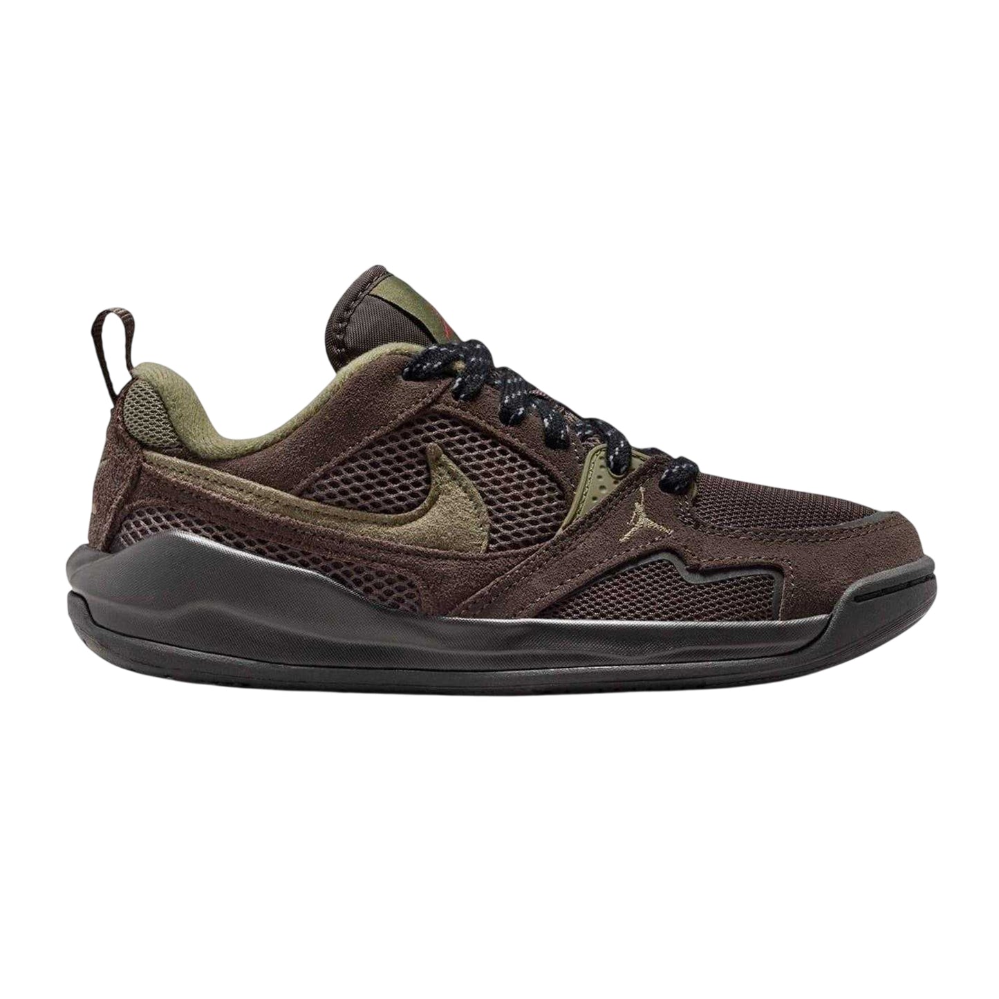 Brown - Front - Nike Childrens-Kids Jordan Cmft Era Lace Up Flat Shoes