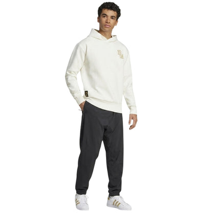 White-Blue - Pack Shot - Adidas Mens 2025-2026 Real Madrid CF Hoodie