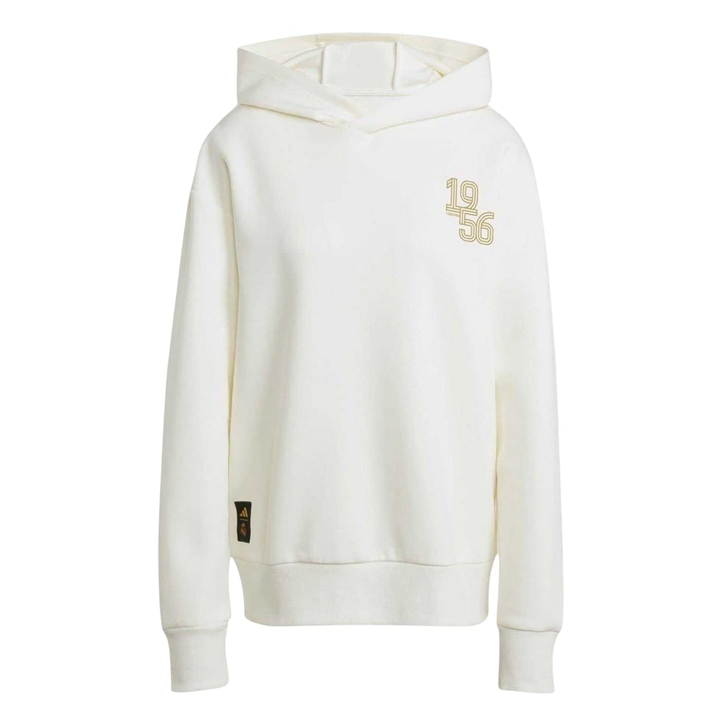 White-Blue - Front - Adidas Mens 2025-2026 Real Madrid CF Hoodie