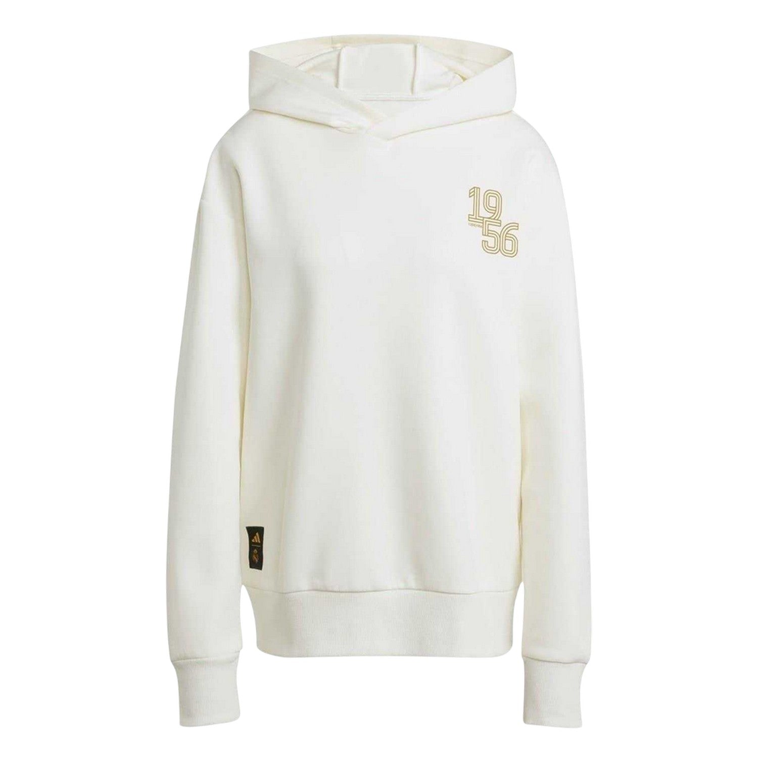White-Blue - Front - Adidas Mens 2025-2026 Real Madrid CF Hoodie