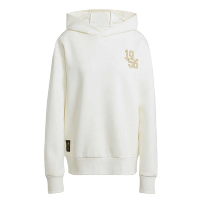 White-Blue - Front - Adidas Mens 2025-2026 Real Madrid CF Hoodie