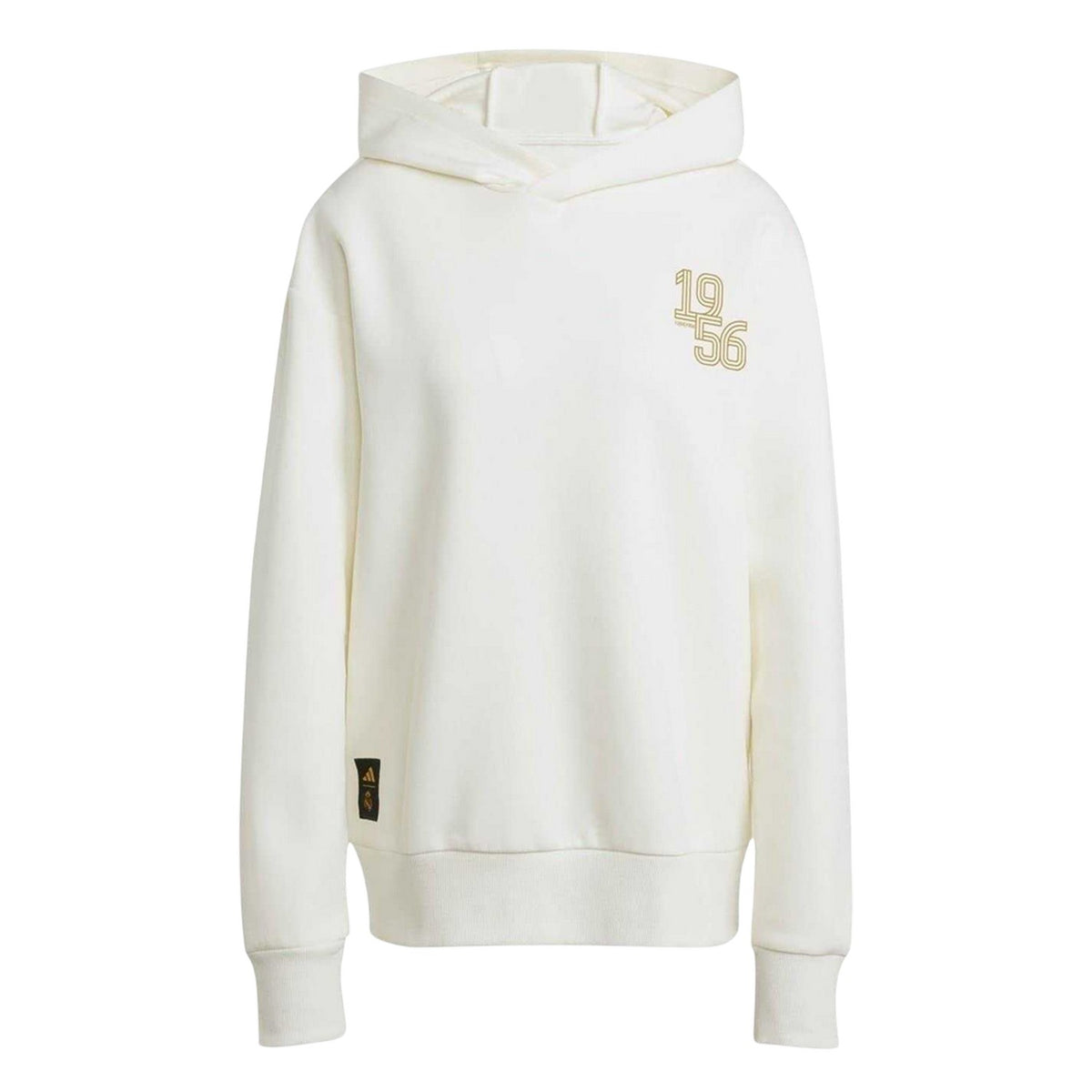 White-Blue - Front - Adidas Mens 2025-2026 Real Madrid CF Hoodie