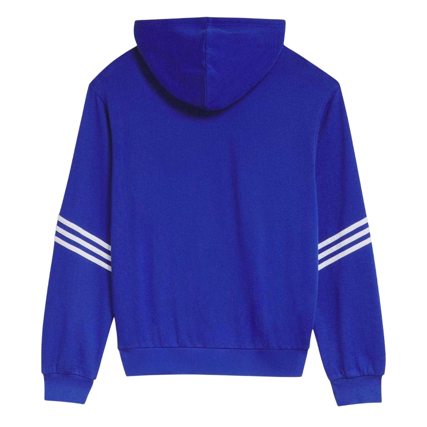 Blue - Back - Adidas Unisex Adult Classics Skateboarding Hoodie