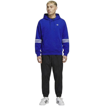 Blue - Pack Shot - Adidas Unisex Adult Classics Skateboarding Hoodie