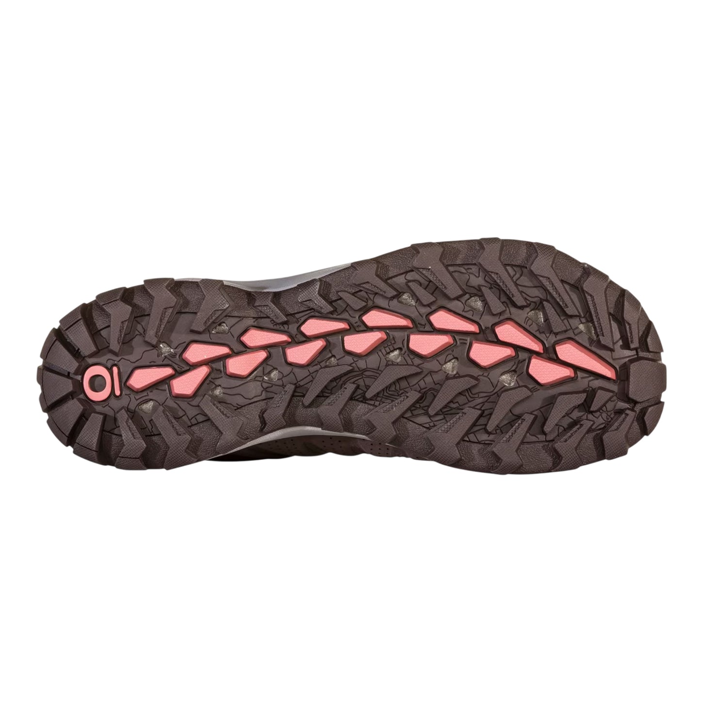 Purple - Pack Shot - Oboz Womens-Ladies Sypes Leather Hiking Boots