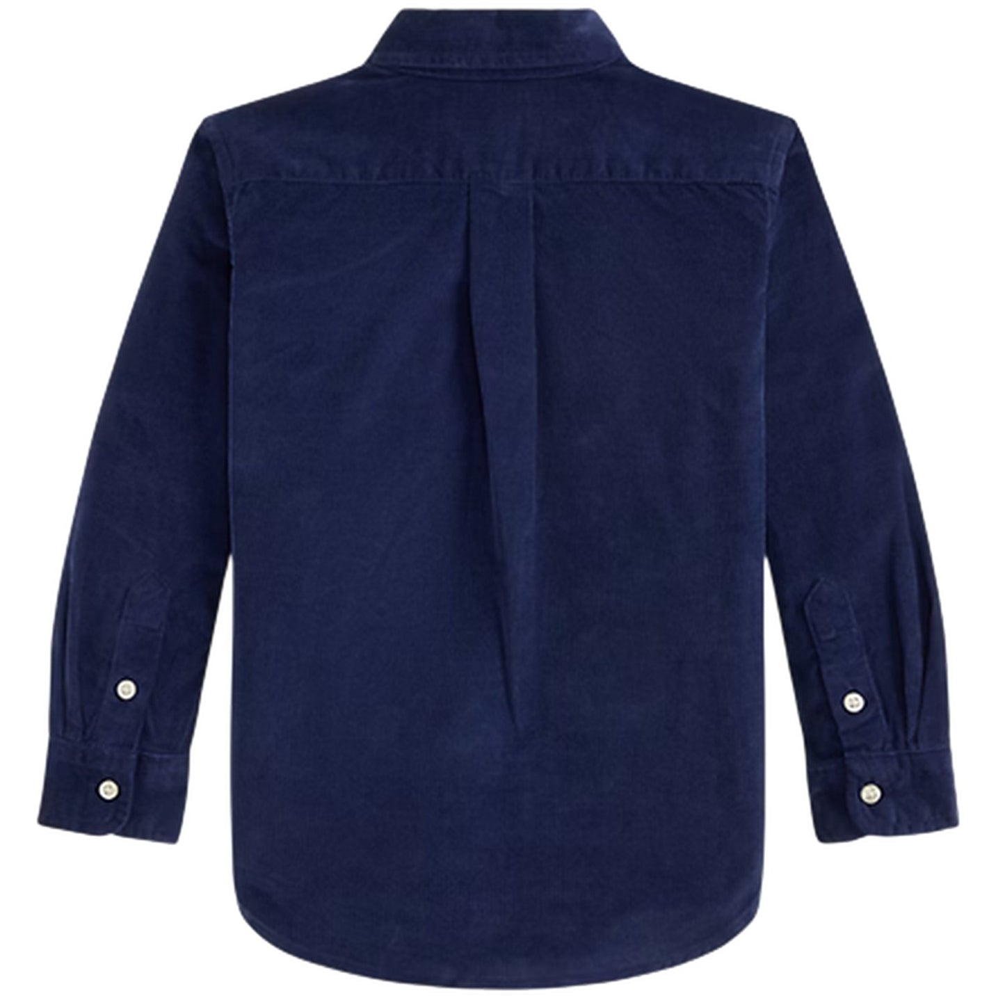 Navy - Back - Ralph Lauren Childrens-Kids Oxford Regular Long-Sleeved Shirt