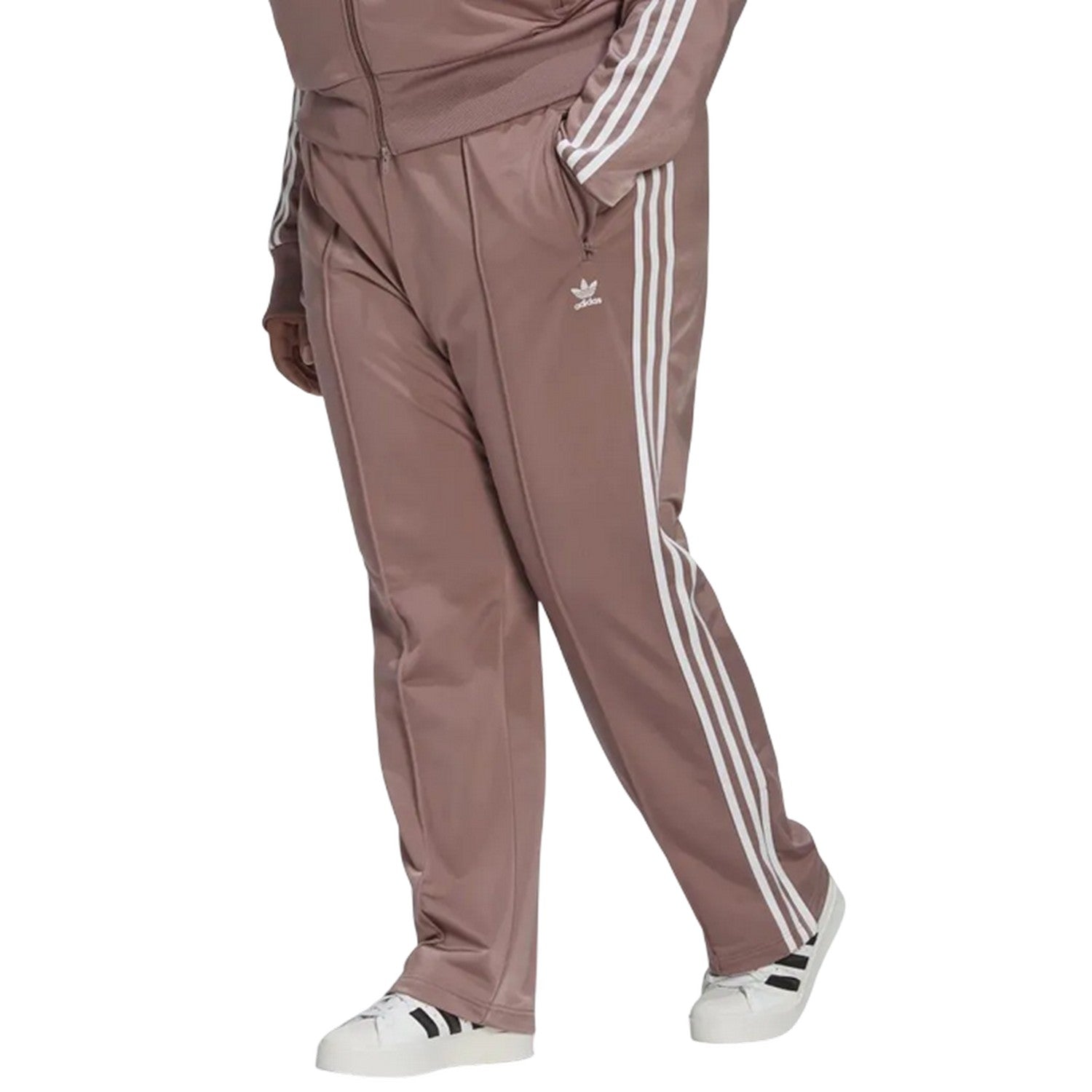 Burgundy - Lifestyle - Adidas Womens-Ladies Firebird Trousers
