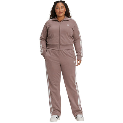 Burgundy - Pack Shot - Adidas Womens-Ladies Firebird Trousers