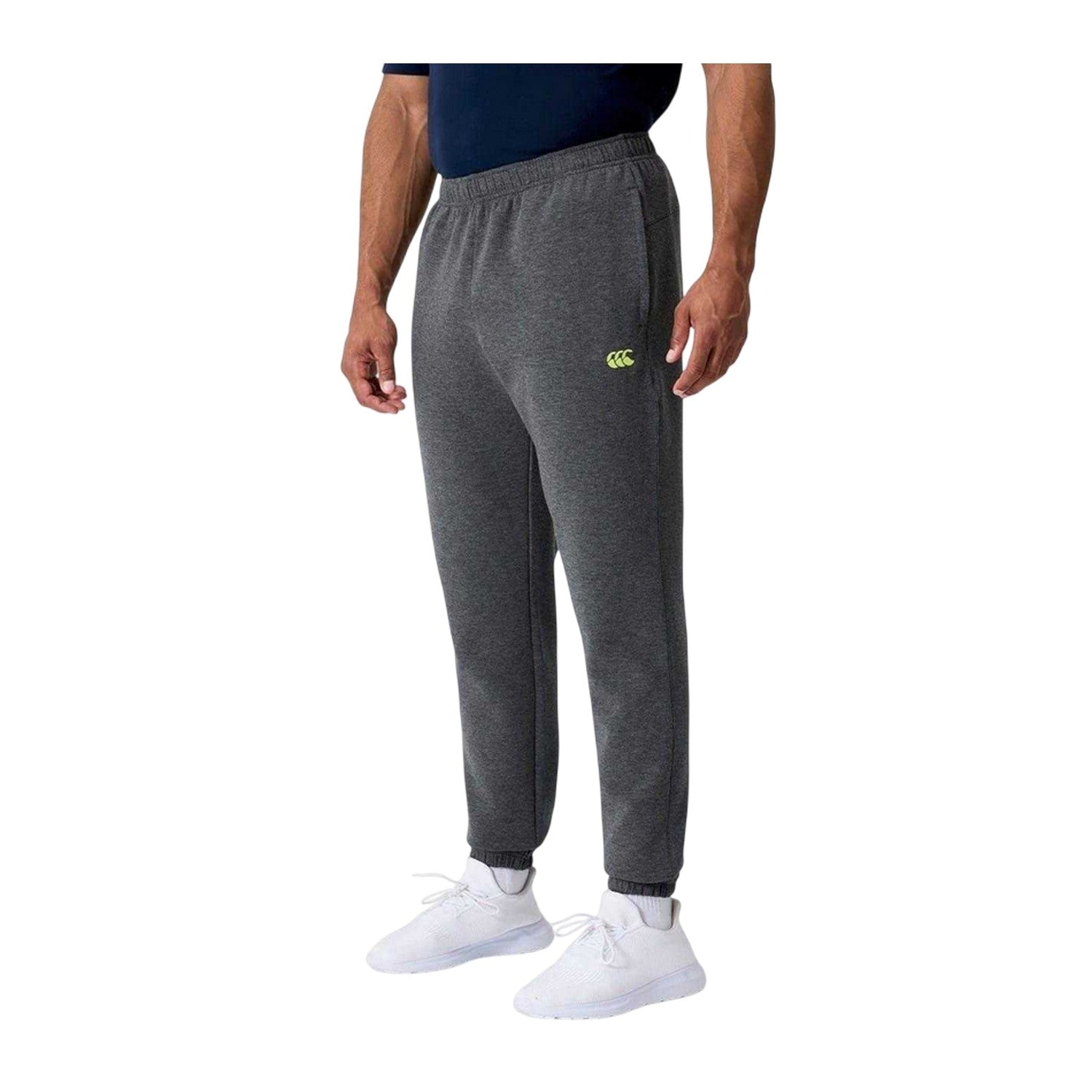 Black Marl - Lifestyle - Canterbury Mens Tempo Heather Tracksuit Bottoms