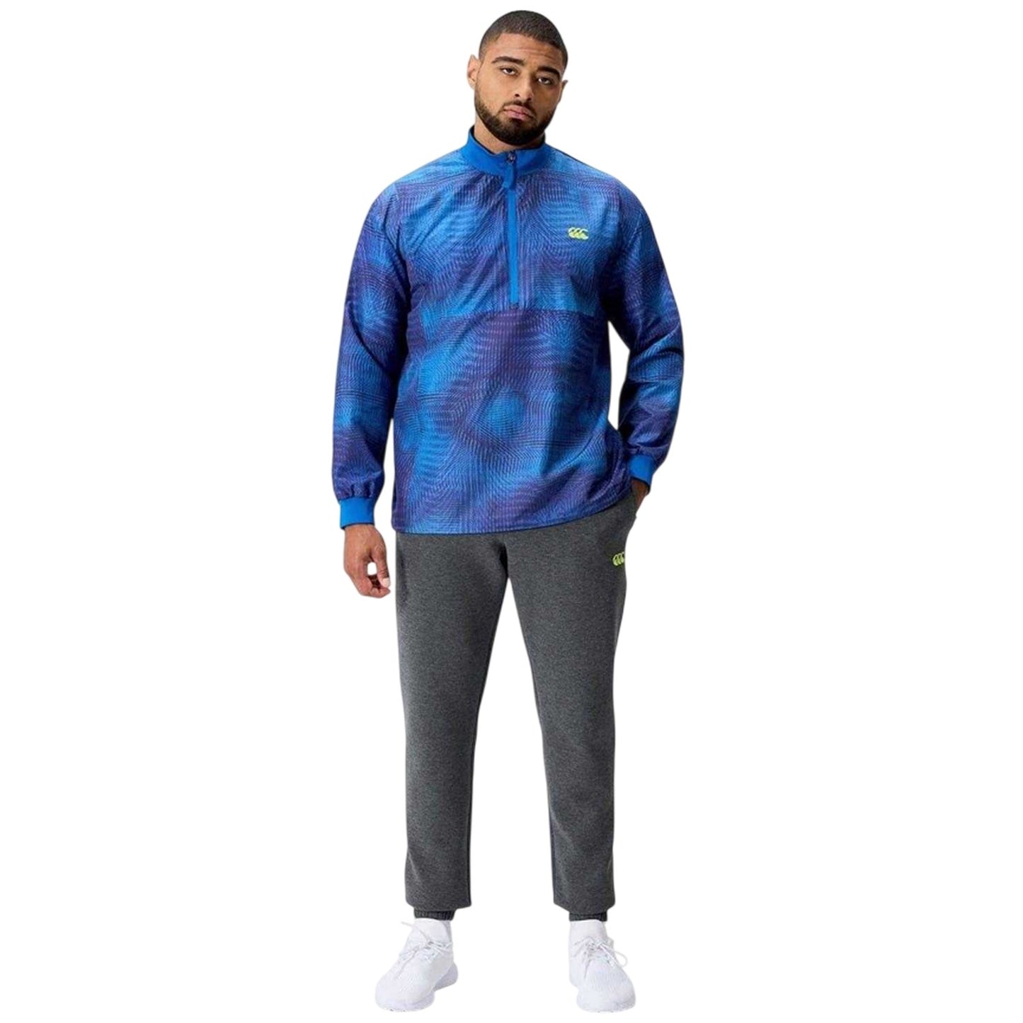 Black Marl - Pack Shot - Canterbury Mens Tempo Heather Tracksuit Bottoms