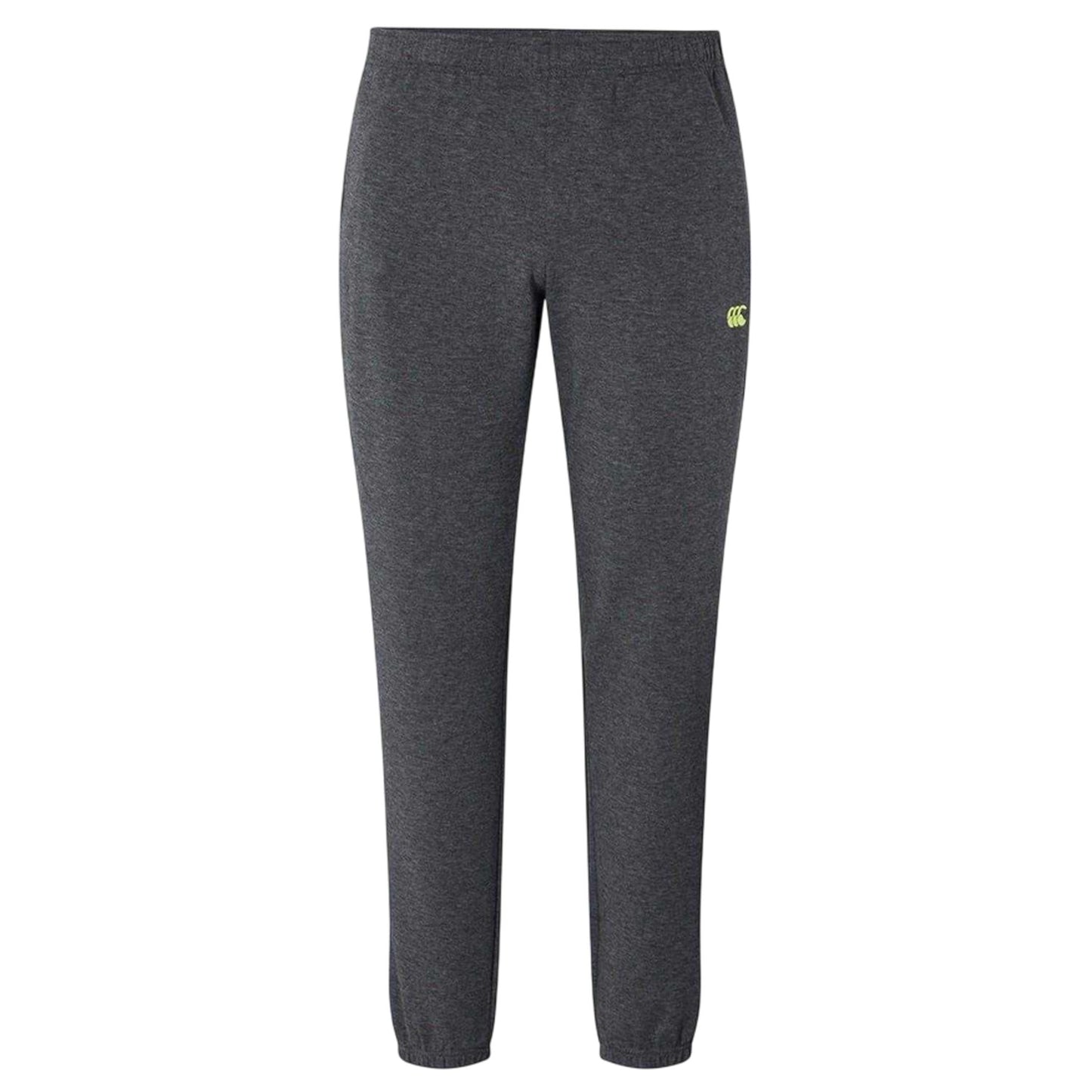 Black Marl - Front - Canterbury Mens Tempo Heather Tracksuit Bottoms