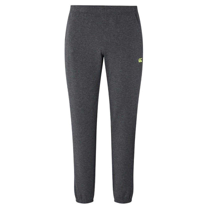 Black Marl - Front - Canterbury Mens Tempo Heather Tracksuit Bottoms