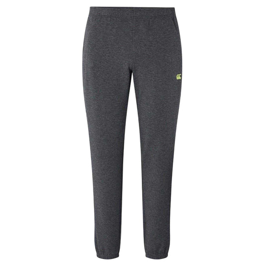 Black Marl - Front - Canterbury Mens Tempo Heather Tracksuit Bottoms