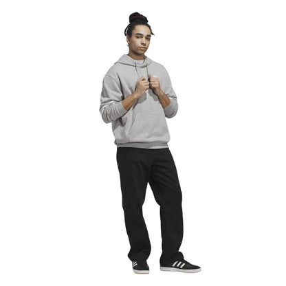 Grey - Lifestyle - Adidas Mens Classics Cotton Hoodie