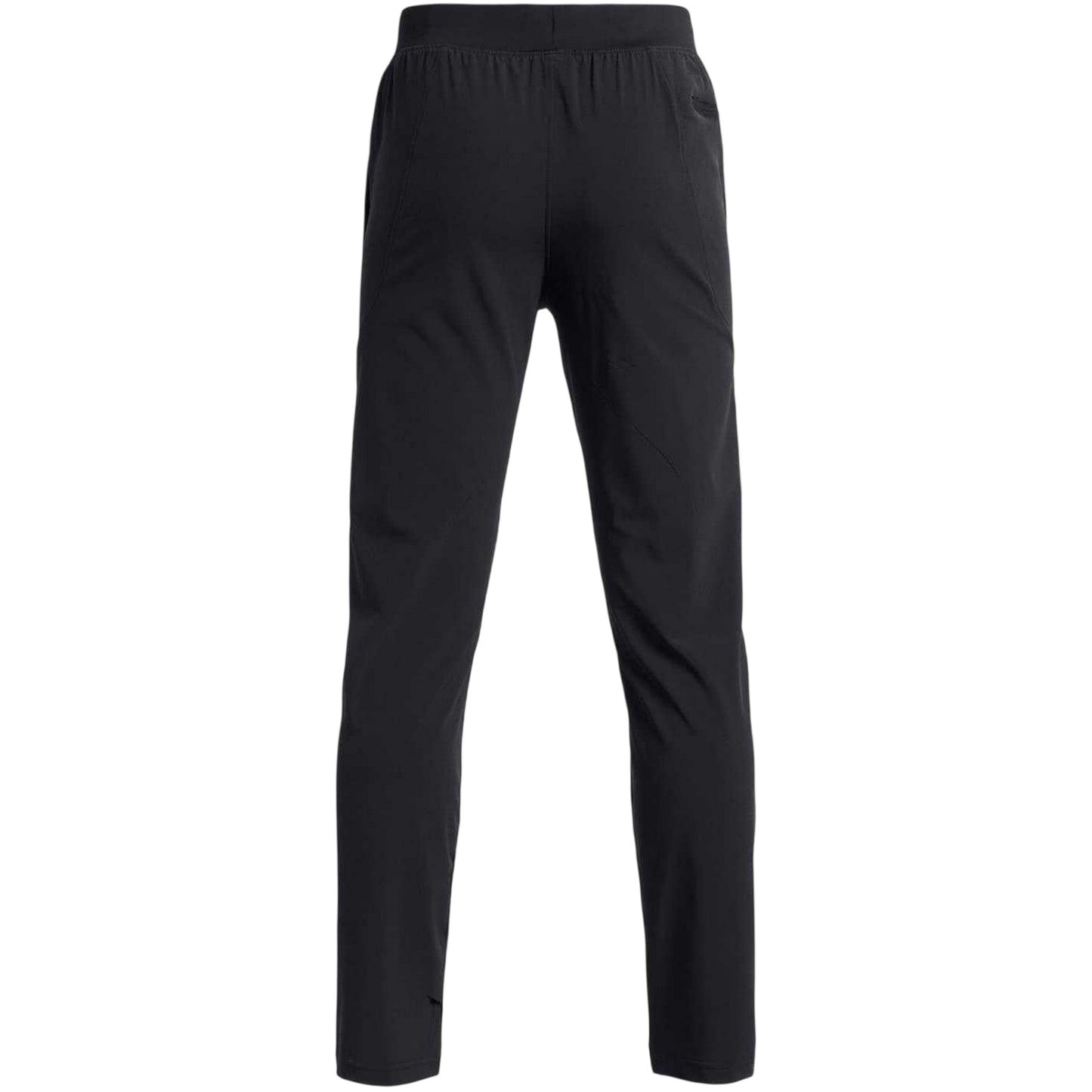 Black - Back - Under Armour Childrens-Kids Unstoppable Lightweight Regular Jogging Bottoms