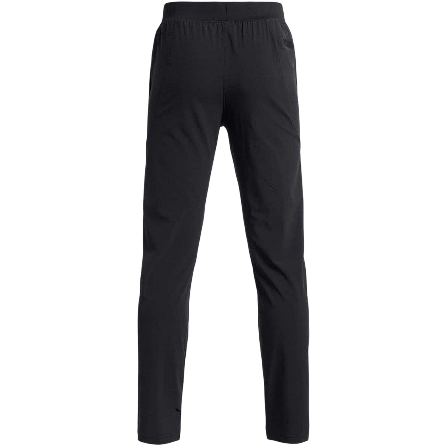 Black - Back - Under Armour Childrens-Kids Unstoppable Lightweight Regular Jogging Bottoms